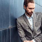 costume croisé homme