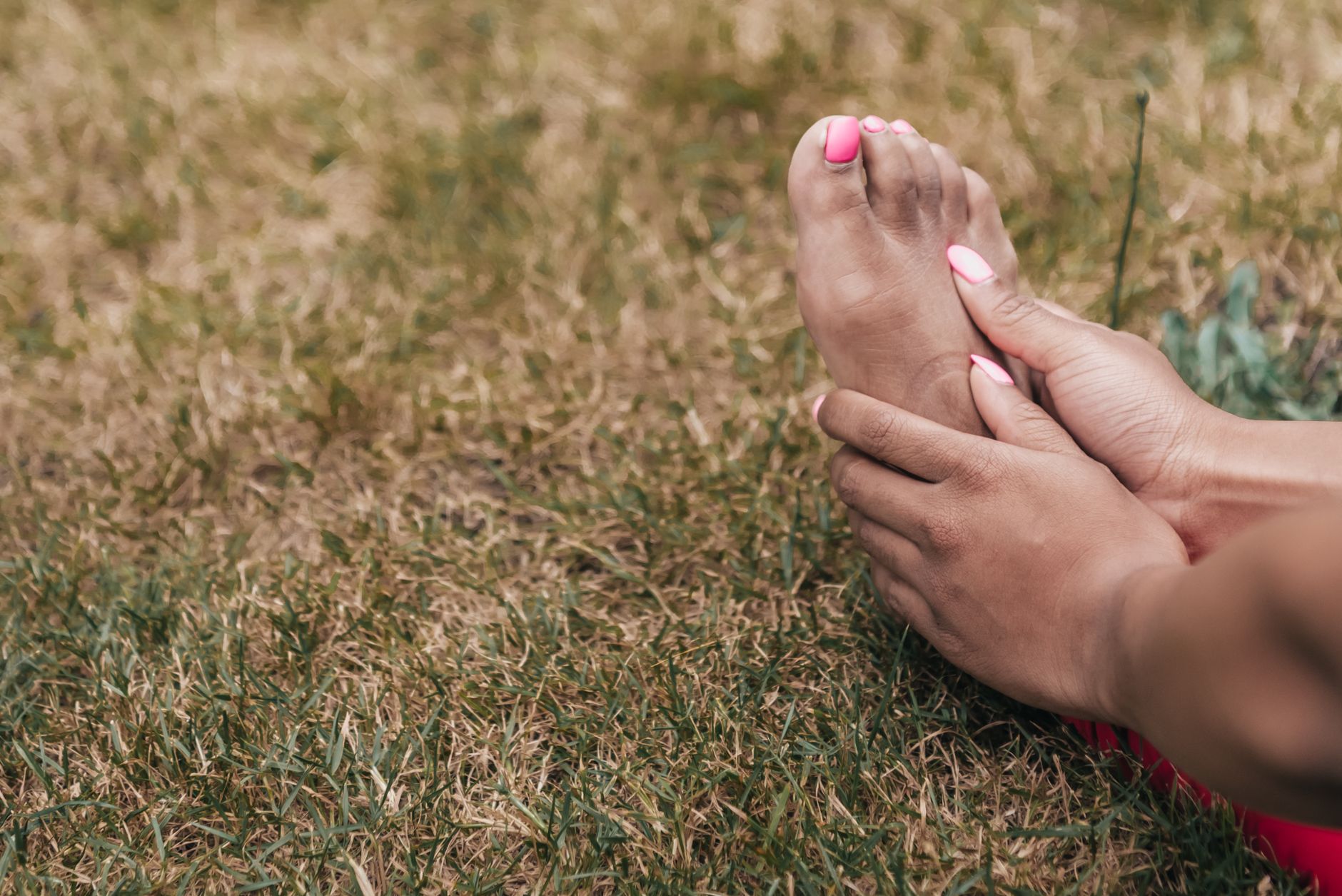 Massage du pied pour favoriser la récupération
